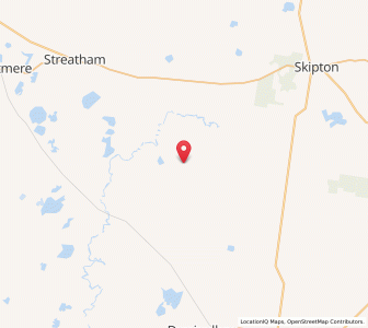 Map of Vite Vite North, VictoriaVictoria