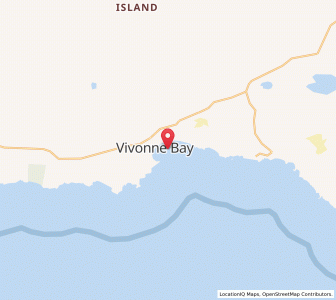 Map of Vivonne Bay, South Australia