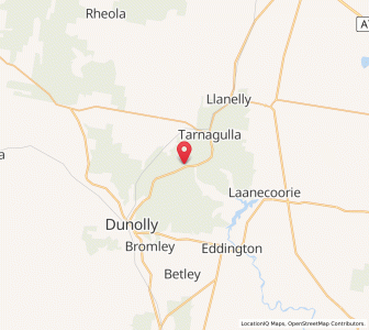 Map of Waanyarra, VictoriaVictoria