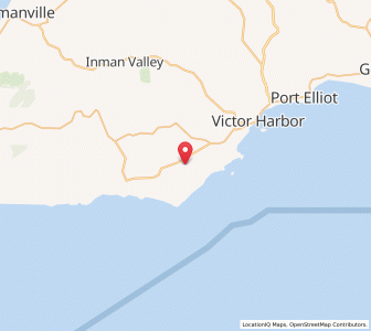 Map of Waitpinga, South Australia