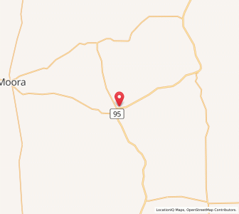 Map of Walebing, Western Australia