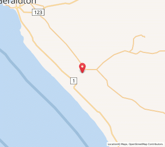 Map of Walkaway, Western Australia