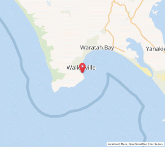 Map of Walkerville, VictoriaVictoria