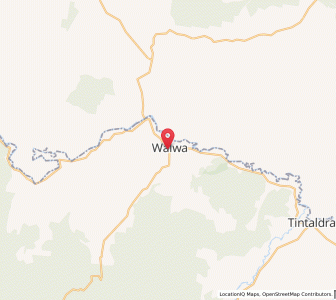 Map of Walwa, VictoriaVictoria