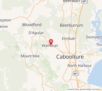 Map of Wamuran, Queensland