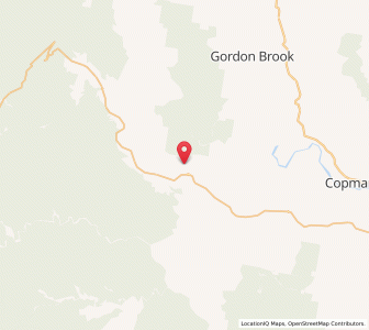 Map of Wangabbri, New South Wales