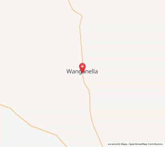 Map of Wanganella, New South Wales