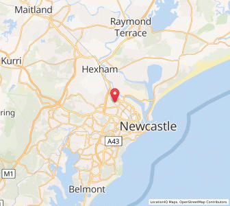 Map of Warabrook, New South Wales