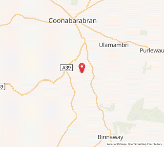 Map of Warkton, New South Wales