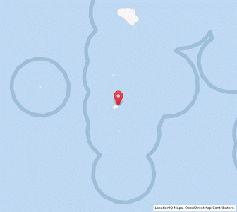 Map of Warraber, Queensland