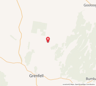 Map of Warraderry, New South Wales