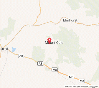 Map of Warrak, VictoriaVictoria