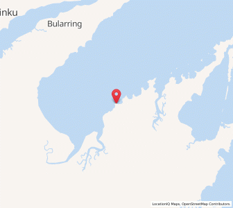 Map of Warranyin, Northern Territory