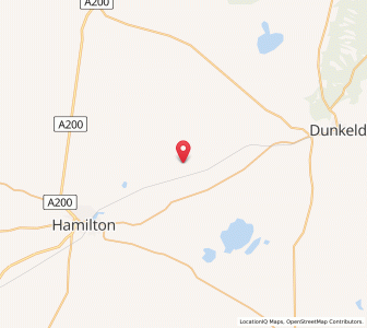 Map of Warrayure, VictoriaVictoria