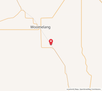 Map of Watchupga, VictoriaVictoria