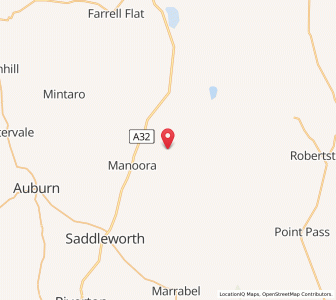 Map of Waterloo, South Australia