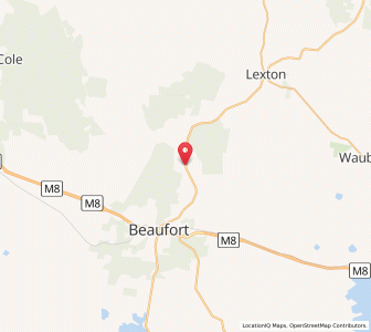 Map of Waterloo, VictoriaVictoria