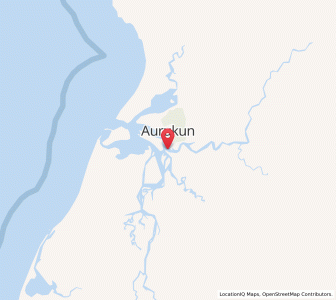 Map of Watson River, Queensland