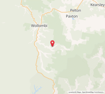 Map of Wattagong, New South Wales