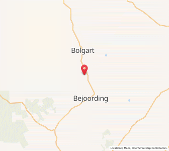 Map of Wattening, Western Australia