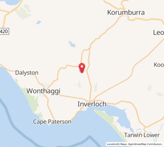 Map of Wattle Bank, VictoriaVictoria