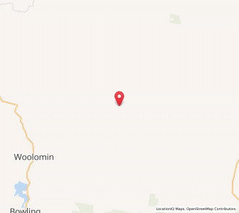 Map of Weabonga, New South Wales