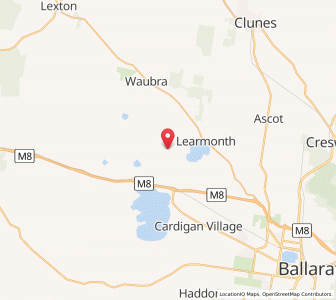 Map of Weatherboard, VictoriaVictoria