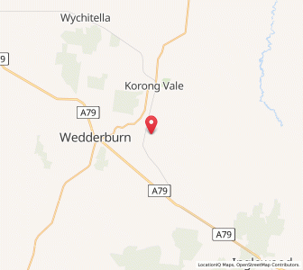 Map of Wedderburn Junction, VictoriaVictoria
