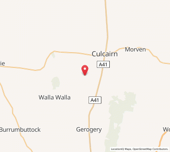 Map of Weeamera, New South Wales