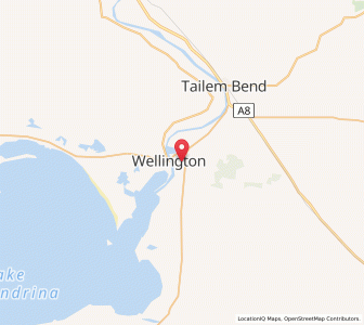 Map of Wellington East, South Australia