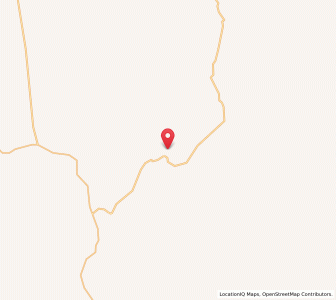 Map of Wenlock Hut, Queensland