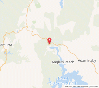 Map of West Denison, New South Wales