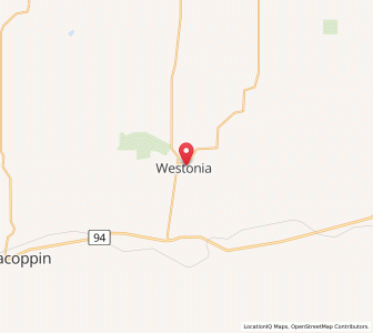 Map of Westonia, Western Australia