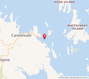 Map of White Rock, Queensland