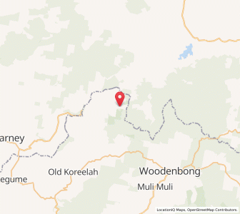 Map of White Swamp, New South Wales