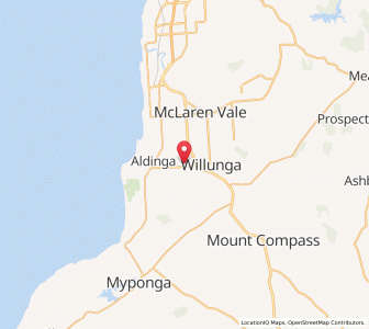 Map of Whites Valley, South Australia