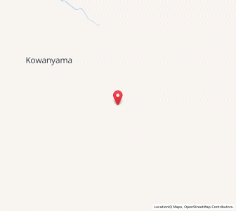 Map of Whiteys Corner Hut, Queensland