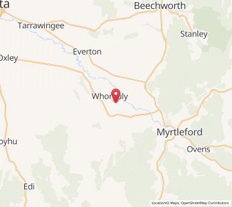 Map of Whorouly, VictoriaVictoria