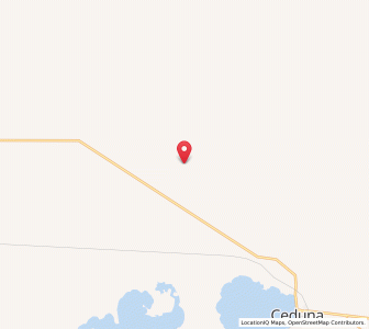 Map of Wiabuna, South Australia