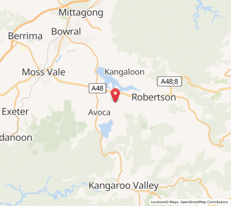 Map of Wildes Meadow, New South Wales