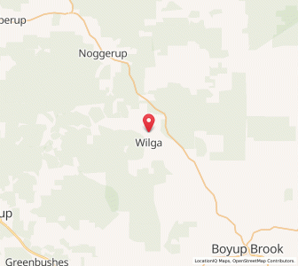 Map of Wilga, Western Australia