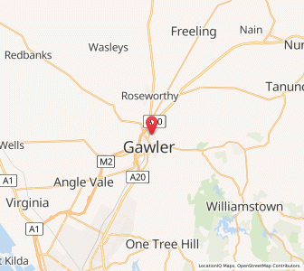 Map of Willaston, South Australia