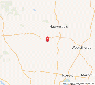 Map of Willatook, VictoriaVictoria