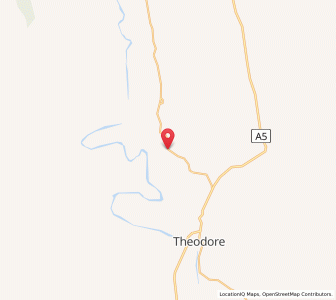 Map of Willawa, Queensland