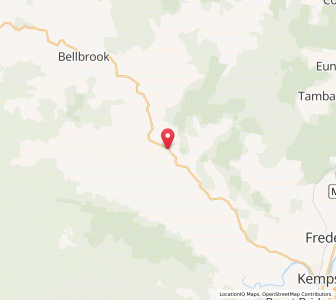 Map of Willawarrin, New South Wales