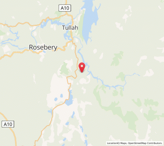Map of Williamsford, TasmaniaTasmania