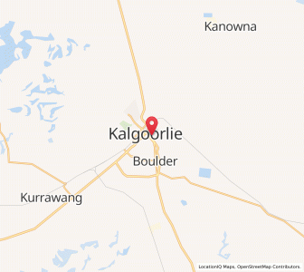 Map of Williamstown, Western Australia