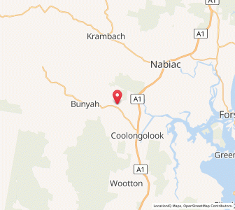 Map of Willina, New South Wales