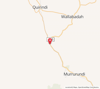 Map of Willow Tree, New South Wales