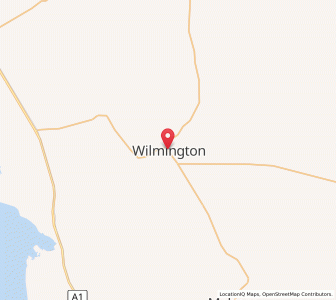Map of Wilmington, South Australia